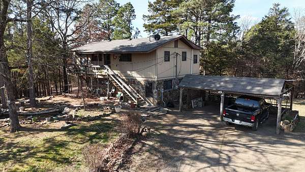 42 Acres of Land with Home for Sale in Charleston, Arkansas