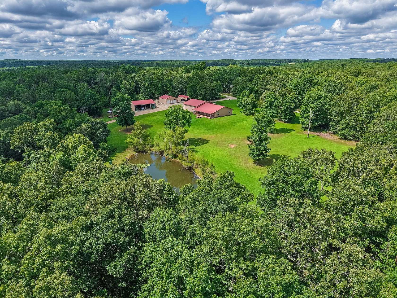 1,350 Acres of Improved Land for Sale in Grandin, Missouri