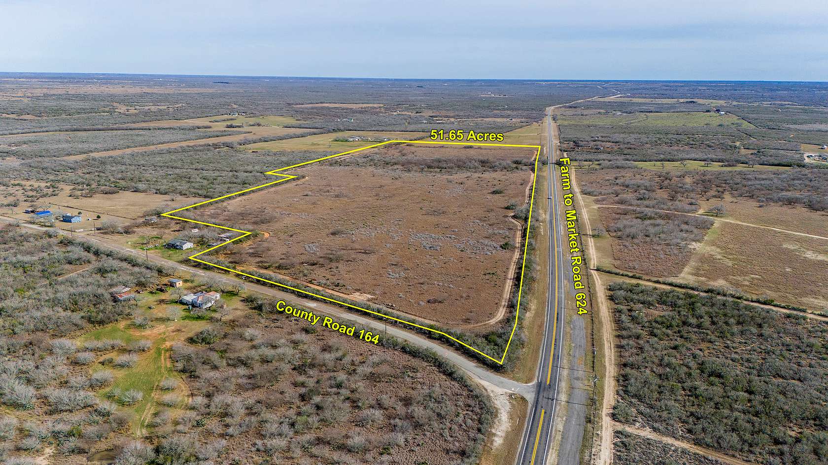 51.6 Acres of Land for Sale in George West, Texas