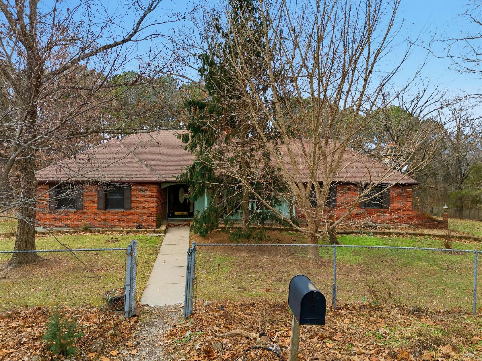 54 Acres of Recreational Land with Home for Sale in Fulton, Missouri