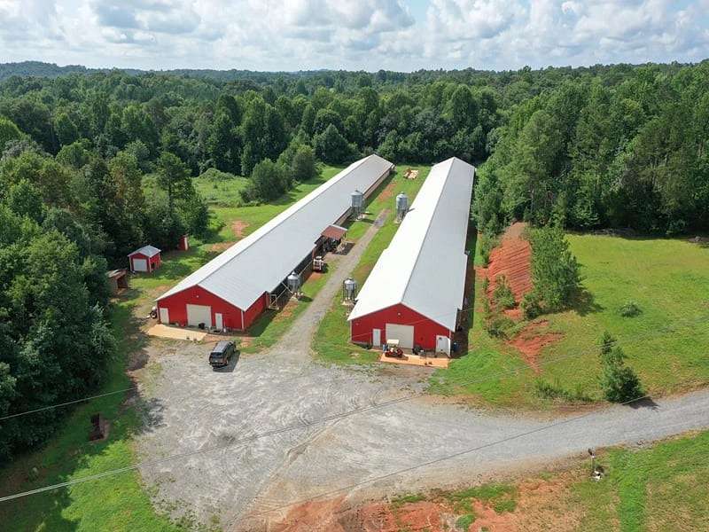 32 Acres of Land with Home for Sale in Union Mills, North Carolina
