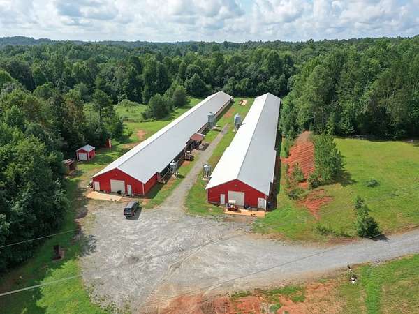 32 Acres of Land with Home for Sale in Union Mills, North Carolina