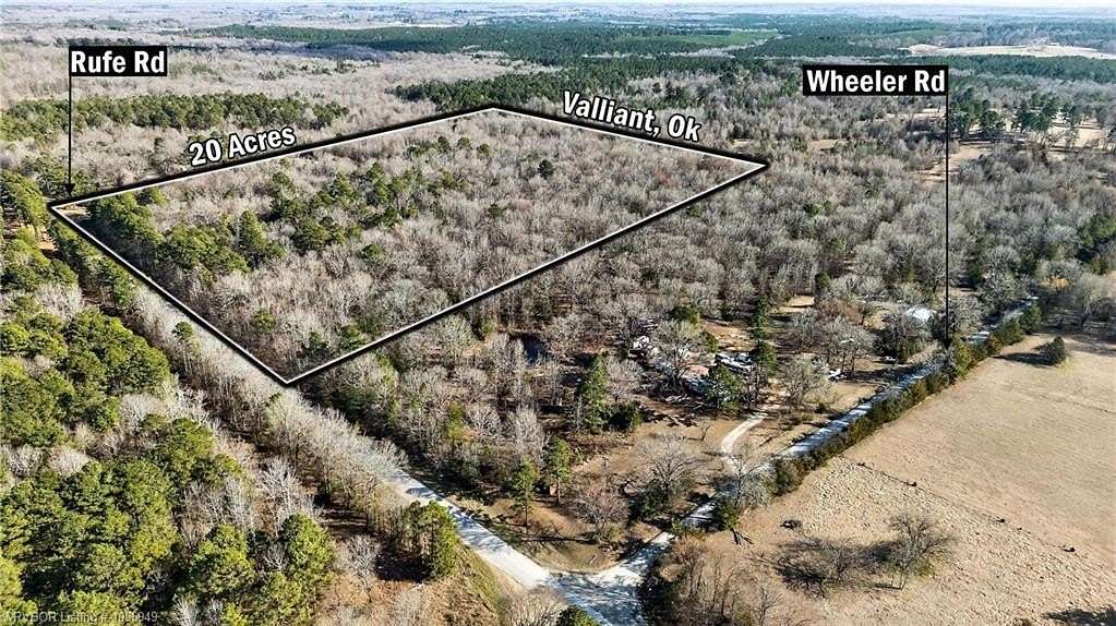 20 Acres of Recreational Land for Sale in Valliant, Oklahoma
