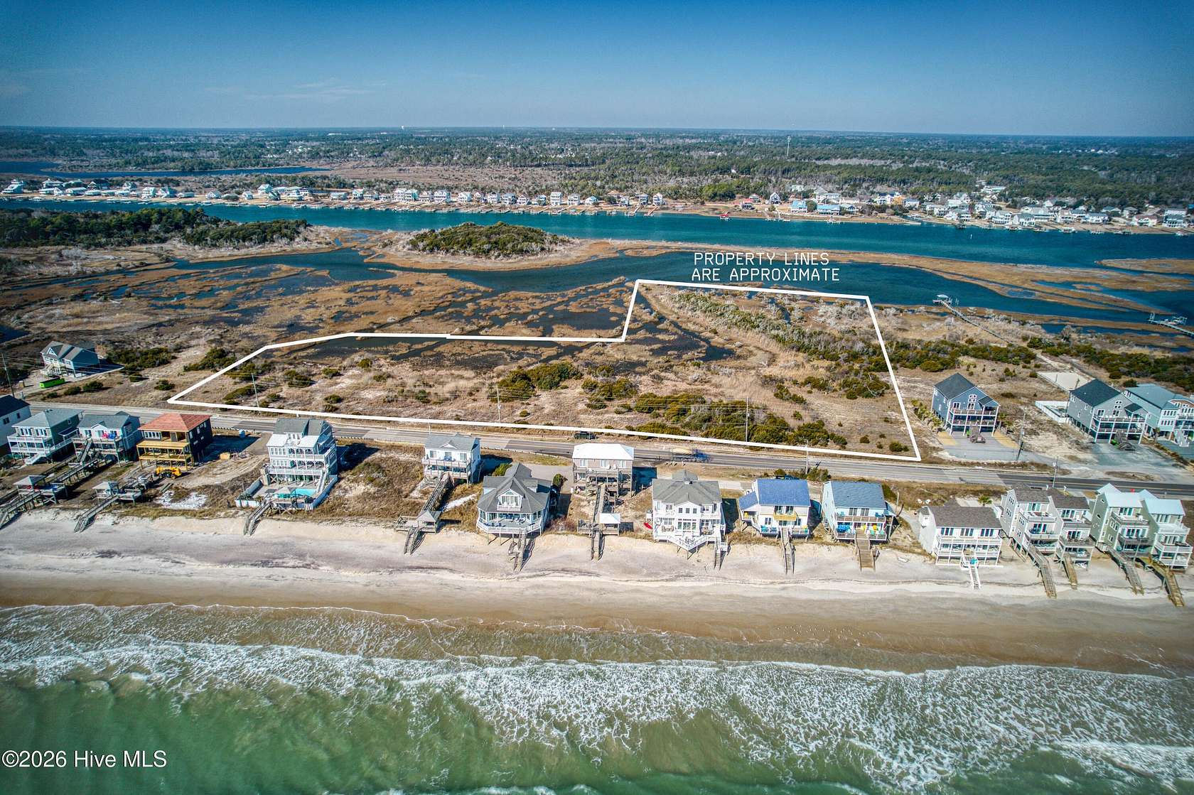9.26 Acres of Residential Land for Sale in North Topsail Beach, North Carolina