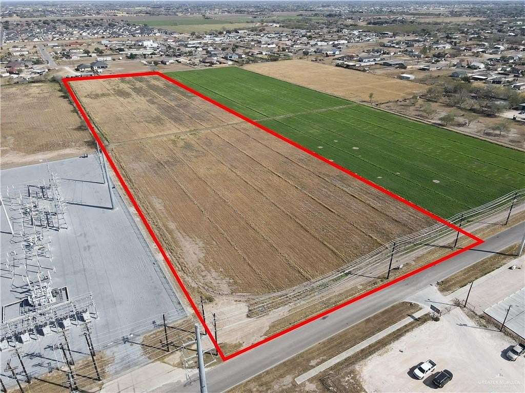 9.7 Acres of Residential Land for Sale in Edinburg, Texas