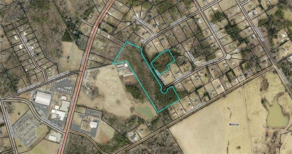 1 Acre of Residential Land for Sale in Monroe, Georgia