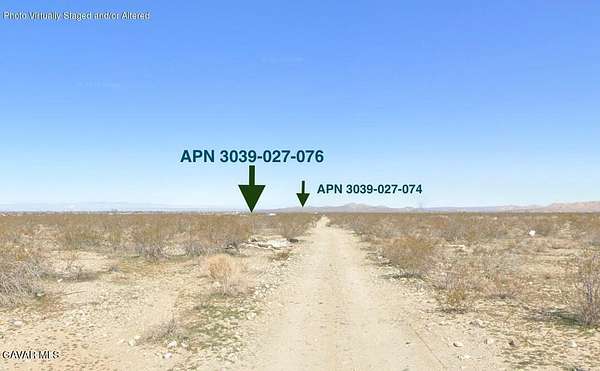 2.5 Acres of Residential Land for Sale in Pearblossom, California