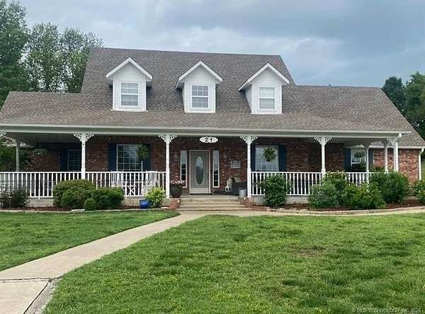 2.5 Acres of Land with Home for Sale in Ramona, Oklahoma