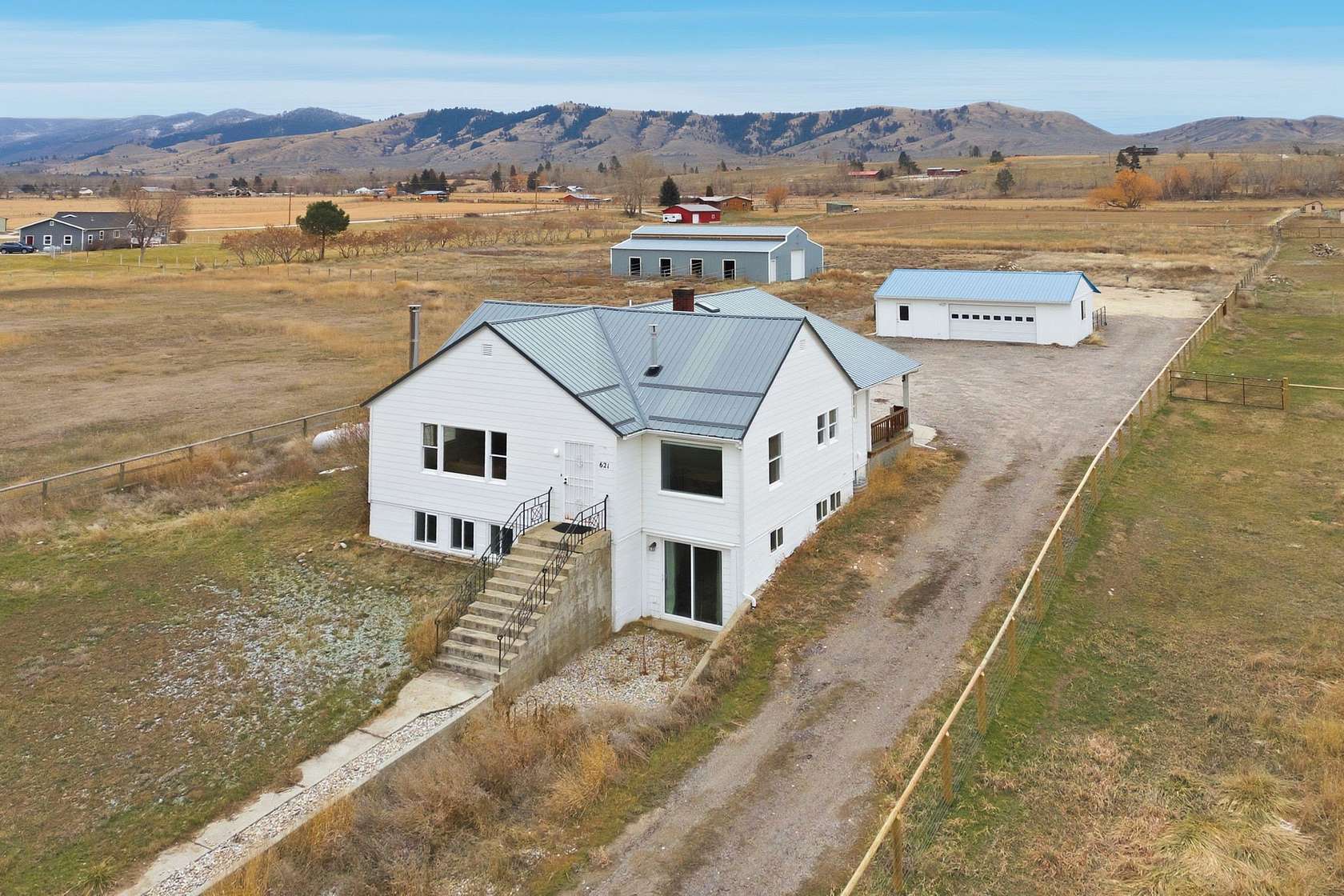5 Acres of Land with Home for Sale in Hamilton, Montana