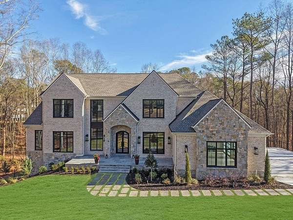 2.2 Acres of Residential Land with Home for Sale in Johns Creek, Georgia