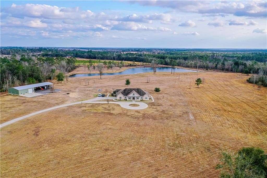 46 Acres of Land with Home for Sale in Uvalda, Georgia
