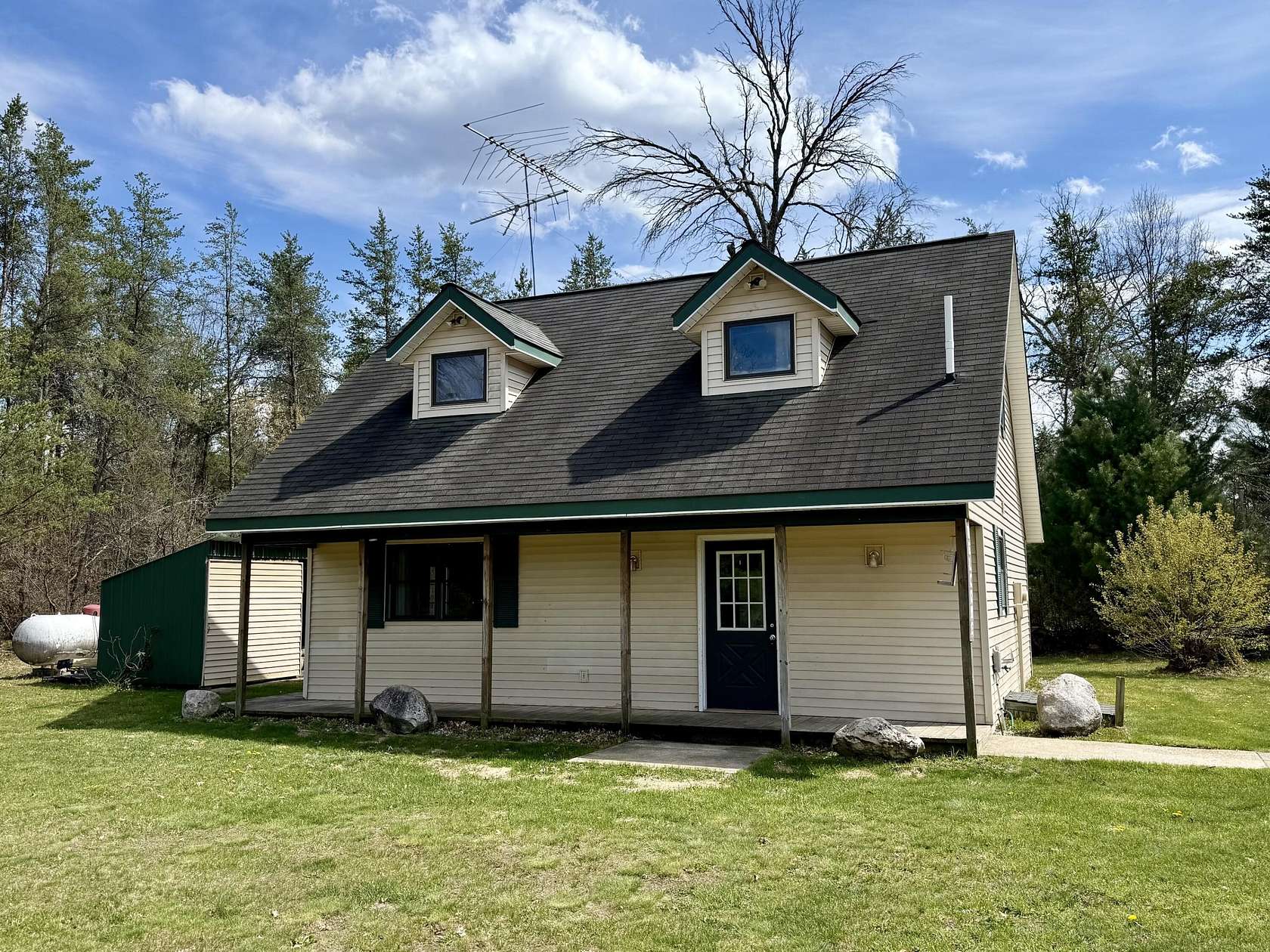 1.72 Acres of Land with Home for Sale in Irons, Michigan