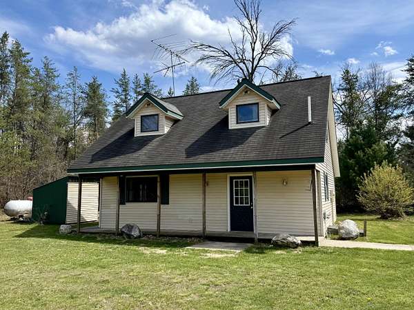 1.72 Acres of Land with Home for Sale in Irons, Michigan