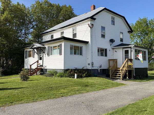 10 Acres of Land with Home for Sale in Sherman, Maine