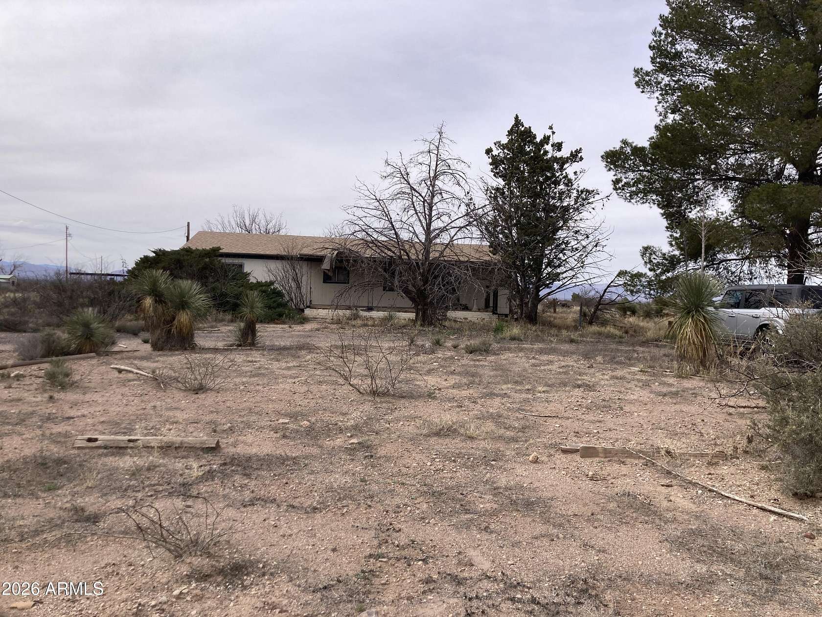 2 Acres of Residential Land with Home for Sale in McNeal, Arizona