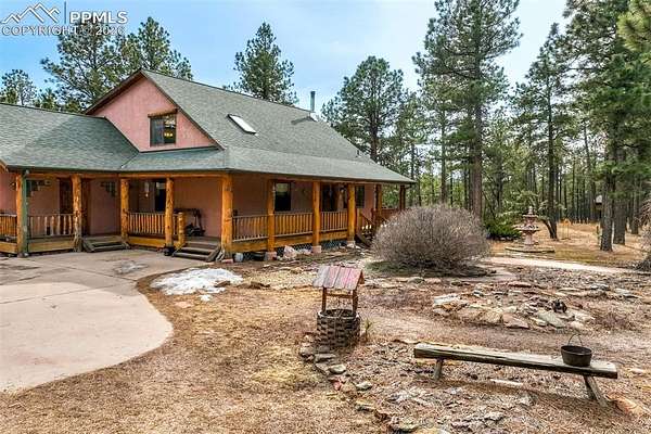 5.27 Acres of Land with Home for Sale in Colorado Springs, Colorado