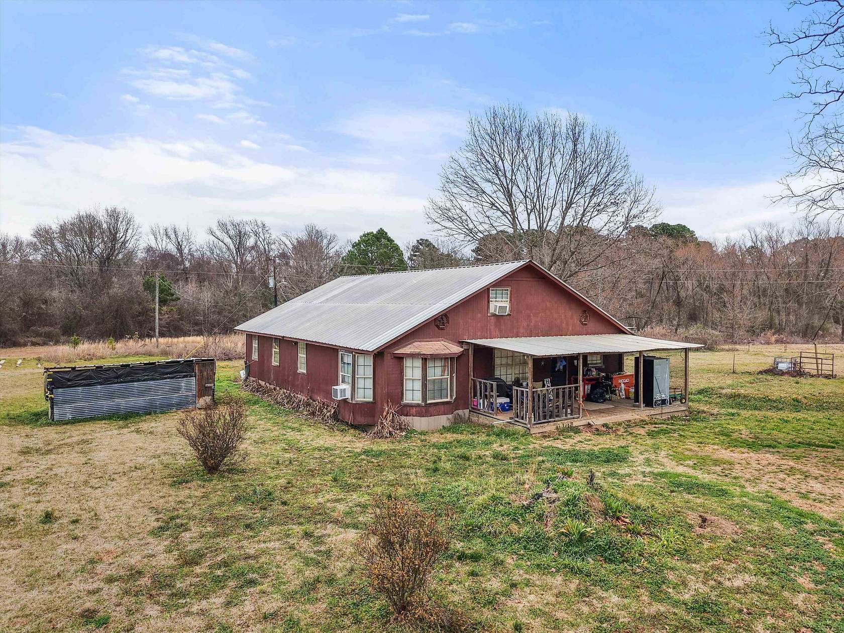9.7 Acres of Land with Home for Sale in Gilmer, Texas