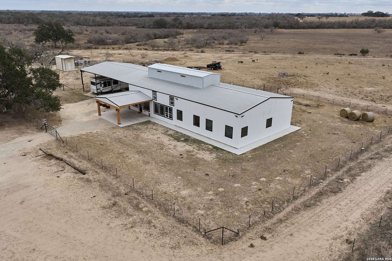 11.8 Acres of Land with Home for Sale in Poteet, Texas