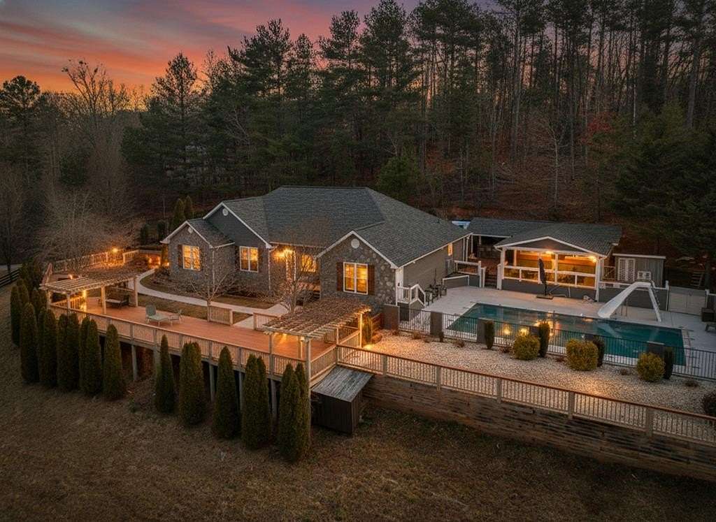 4.16 Acres of Residential Land with Home for Sale in Ellijay, Georgia