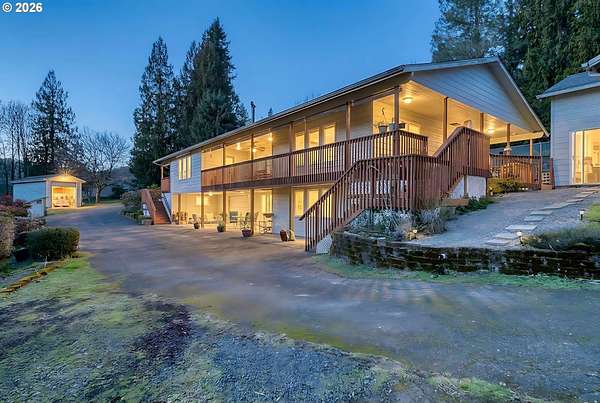4 Acres of Land with Home for Sale in Scappoose, Oregon