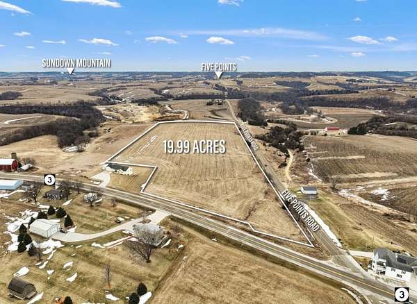 20 Acres of Land for Sale in Durango, Iowa
