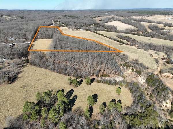 14.5 Acres of Land for Auction in Huntsville, Arkansas