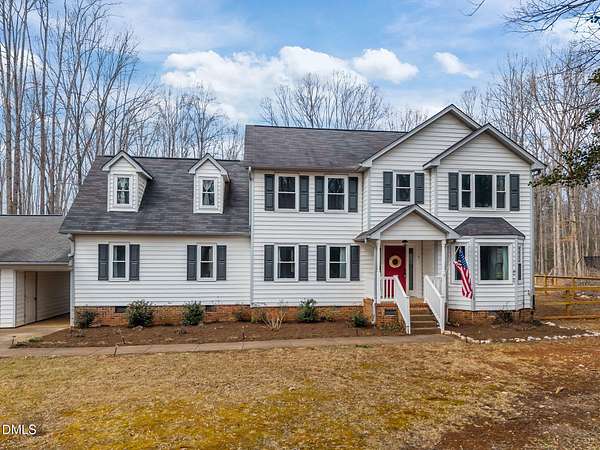 10 Acres of Recreational Land with Home for Sale in Rougemont, North Carolina