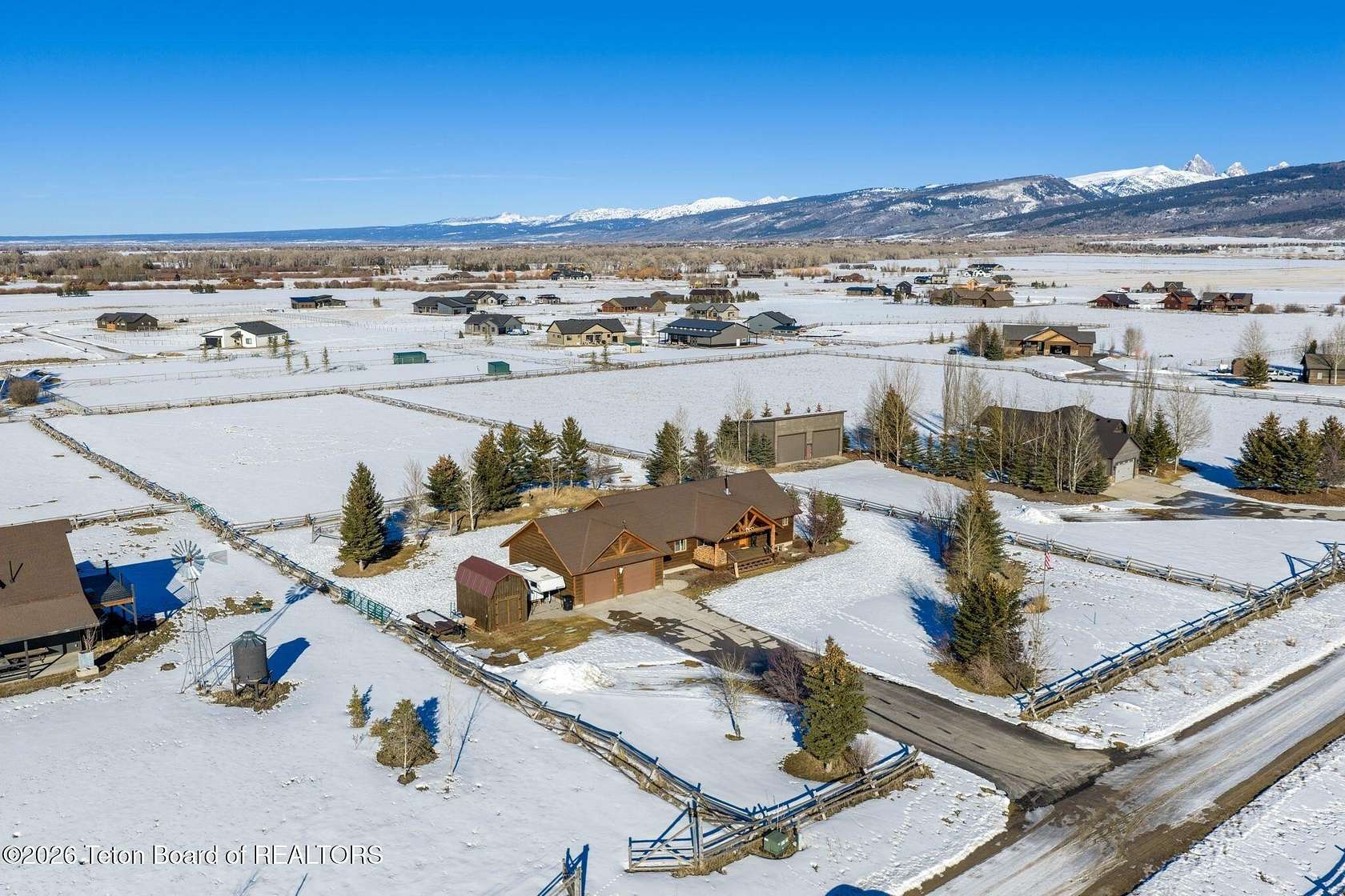2.5 Acres of Residential Land with Home for Sale in Victor, Idaho
