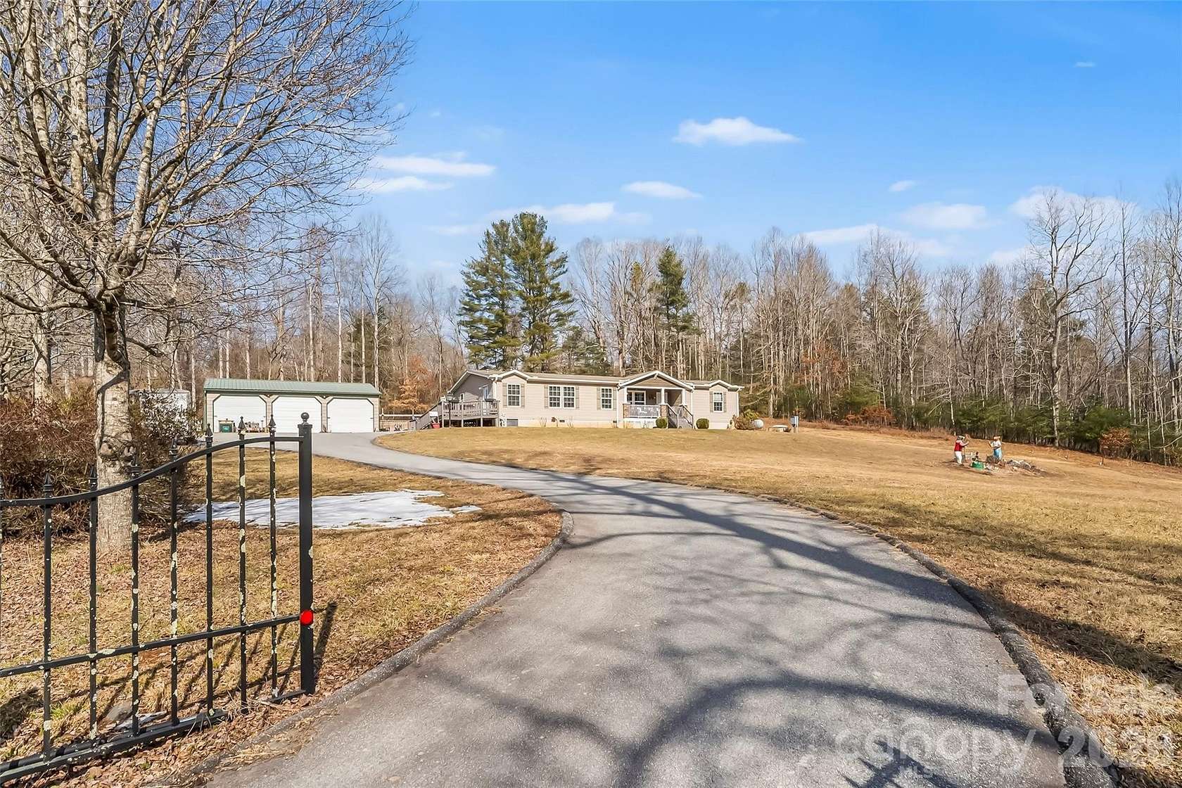 2.23 Acres of Residential Land with Home for Sale in Zirconia, North Carolina