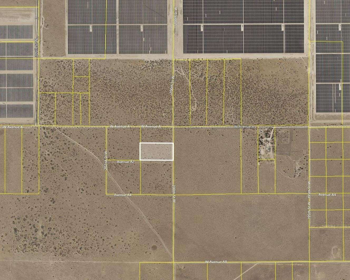 5 Acres of Residential Land for Sale in Lancaster, California