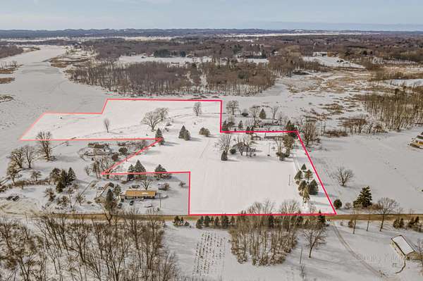 17.5 Acres of Land with Home for Sale in Nunica, Michigan