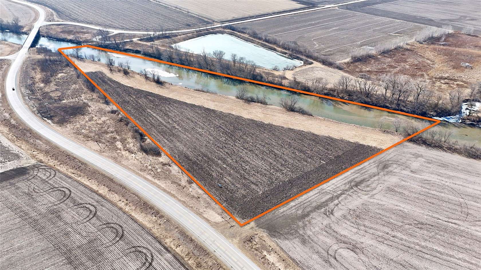13.7 Acres of Land for Sale in Cambridge, Iowa