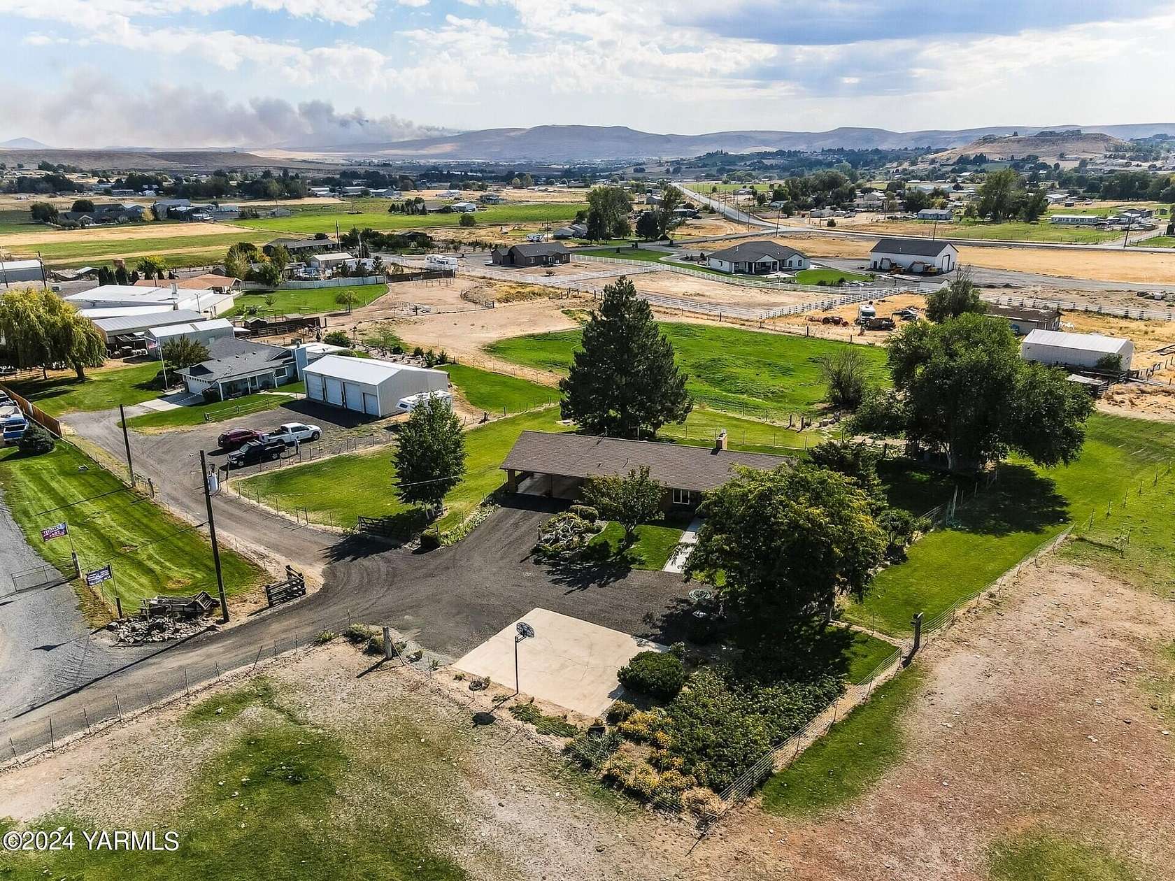 2 Acres of Residential Land with Home for Sale in Selah, Washington