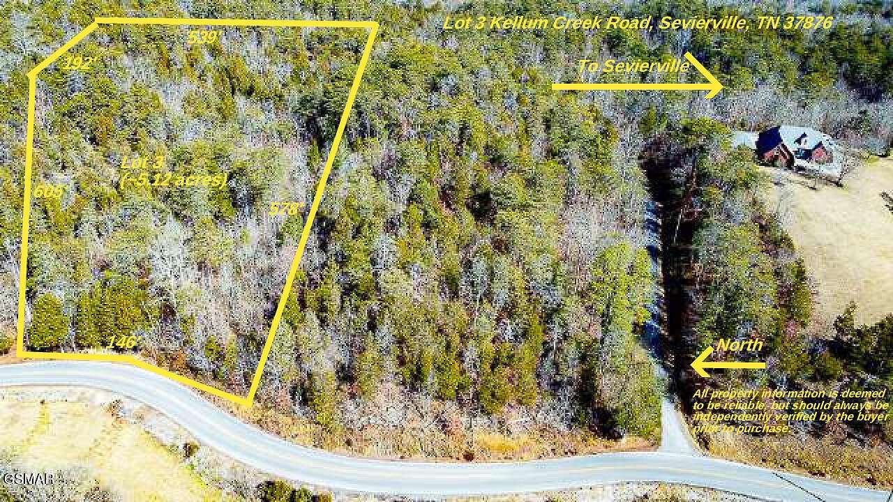 5.88 Acres of Residential Land for Sale in Sevierville, Tennessee