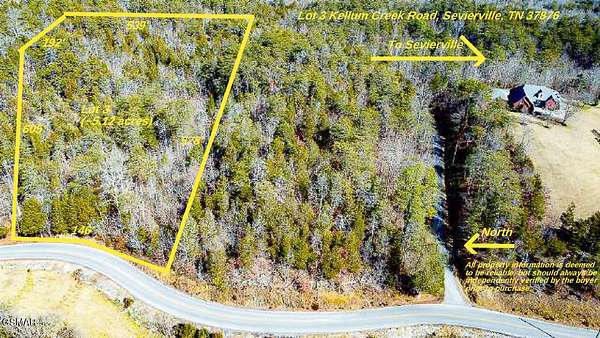5.88 Acres of Residential Land for Sale in Sevierville, Tennessee