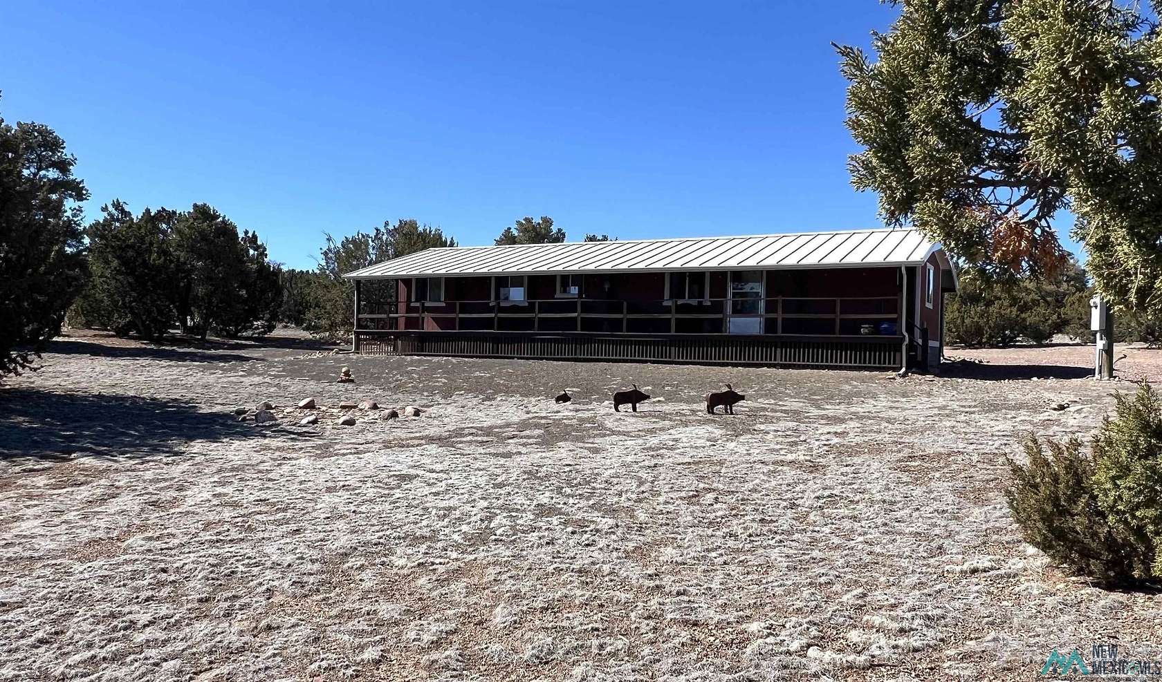 6.39 Acres of Residential Land with Home for Sale in Quemado, New Mexico