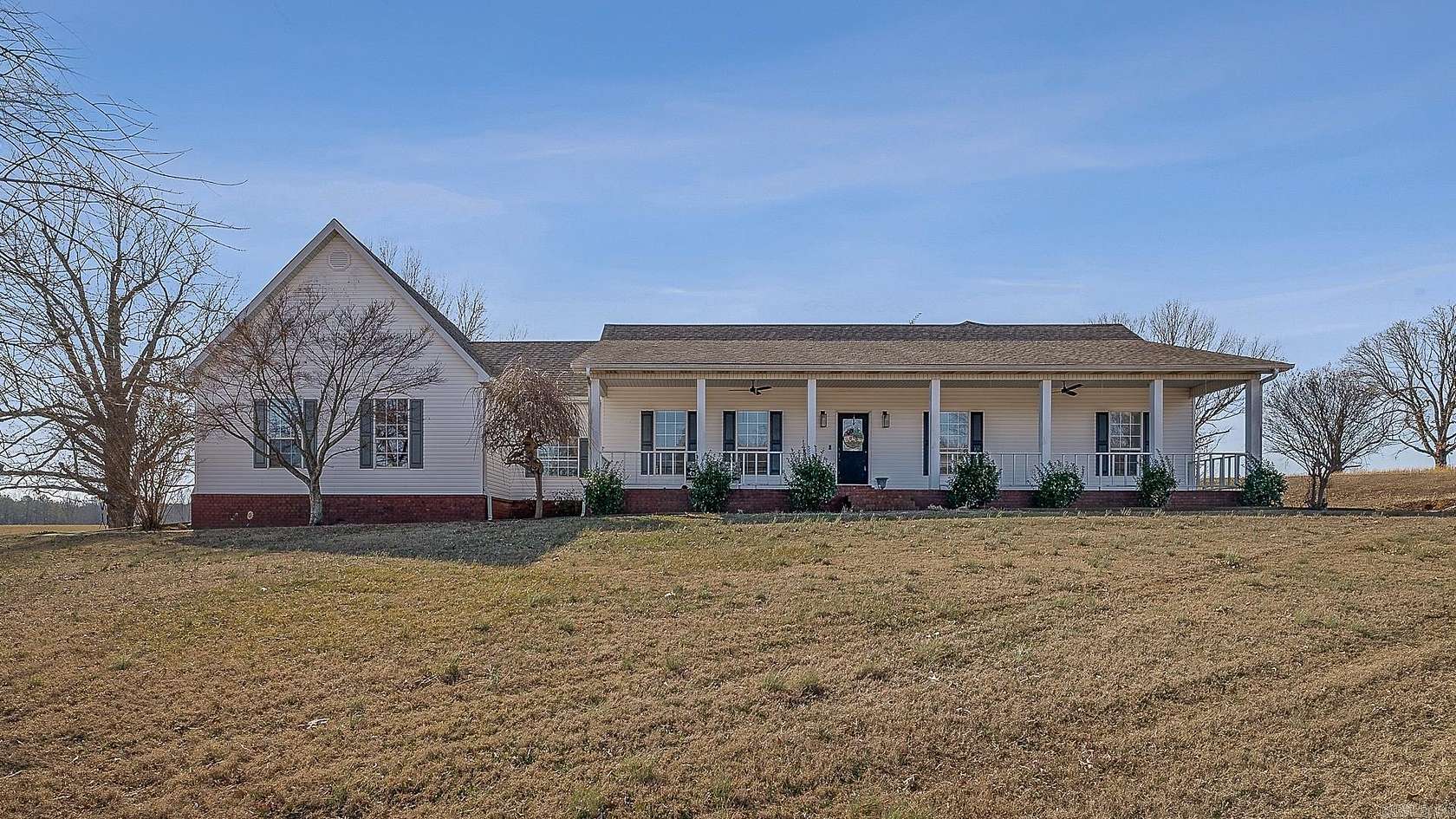 6.2 Acres of Residential Land with Home for Sale in Lafe, Arkansas