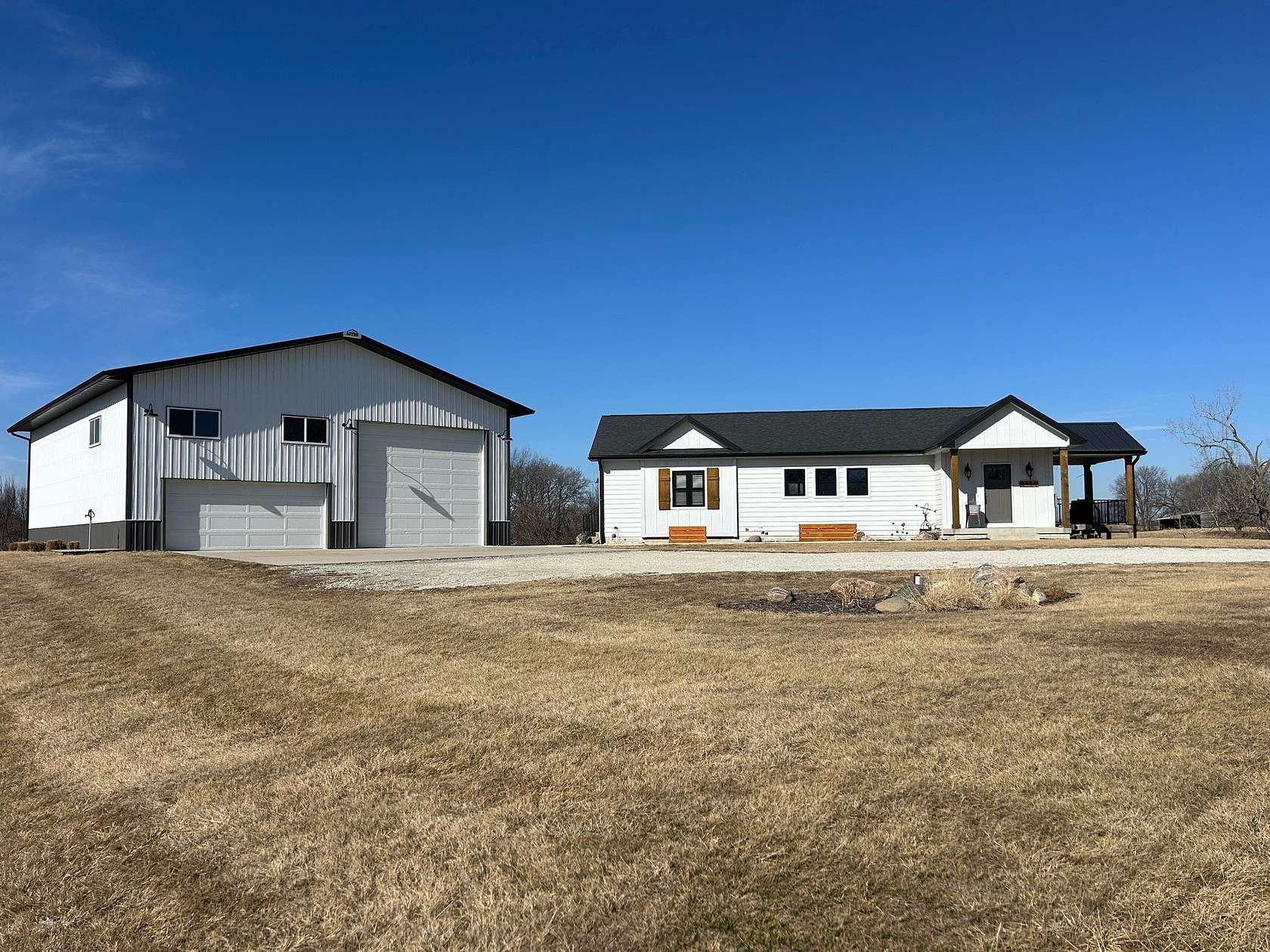 4.15 Acres of Residential Land with Home for Sale in Runnells, Iowa