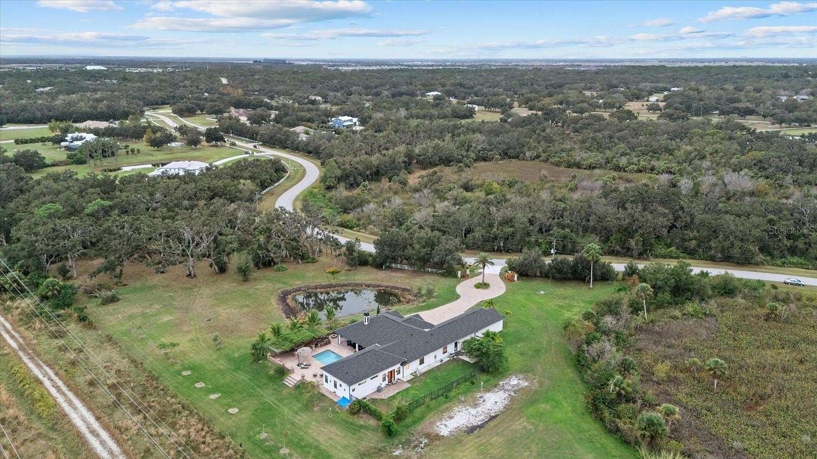 6.34 Acres of Residential Land with Home for Sale in Sarasota, Florida