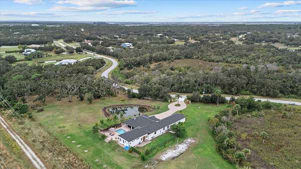 6.34 Acres of Residential Land with Home for Sale in Sarasota, Florida