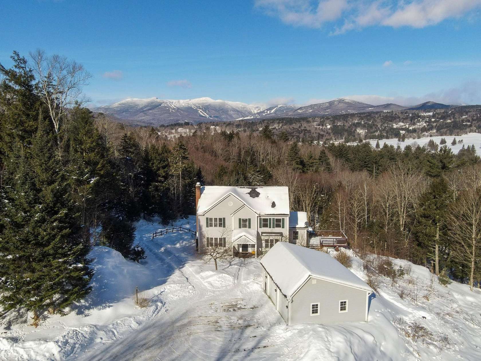 3 Acres of Residential Land with Home for Sale in Stowe, Vermont