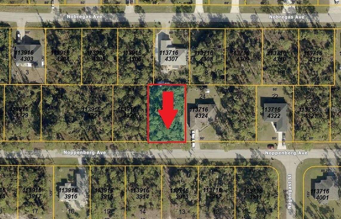 0.23 Acres of Residential Land for Sale in North Port, Florida