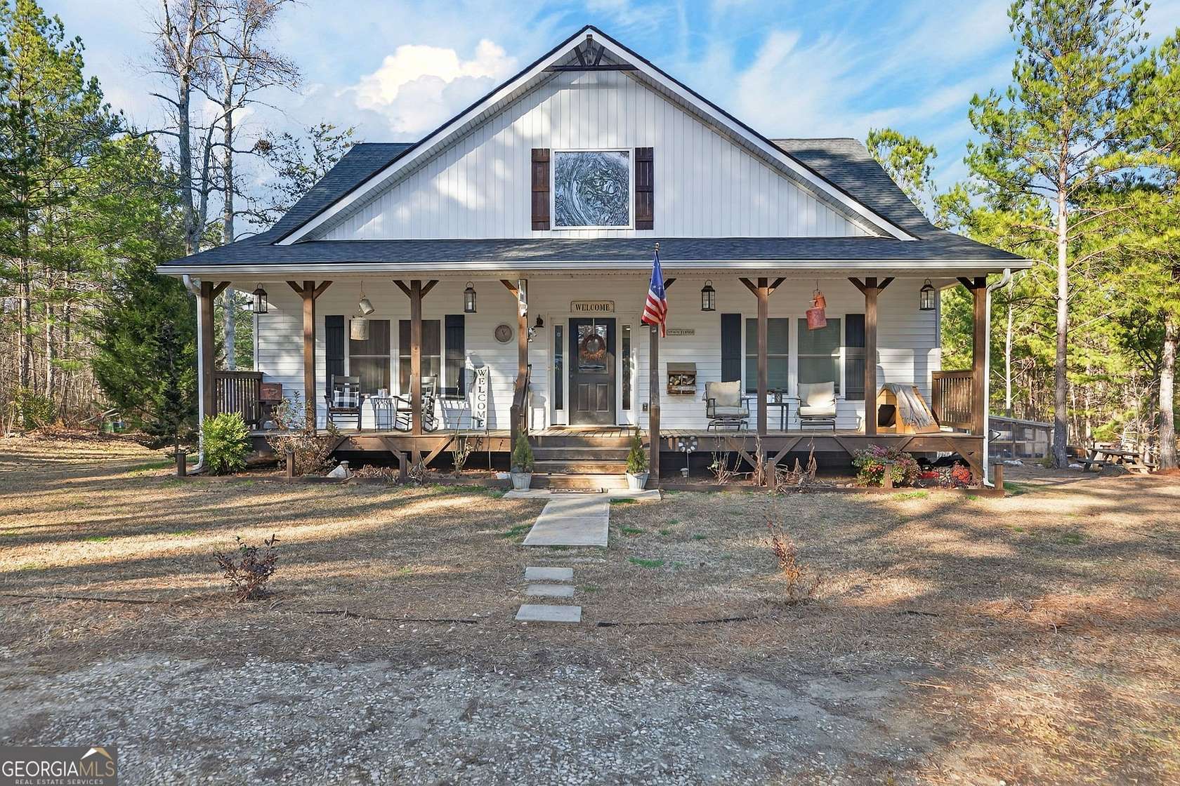 10 Acres of Land with Home for Sale in Dallas, Georgia