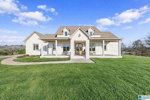 10 Acres of Recreational Land with Home for Sale in Thorsby, Alabama