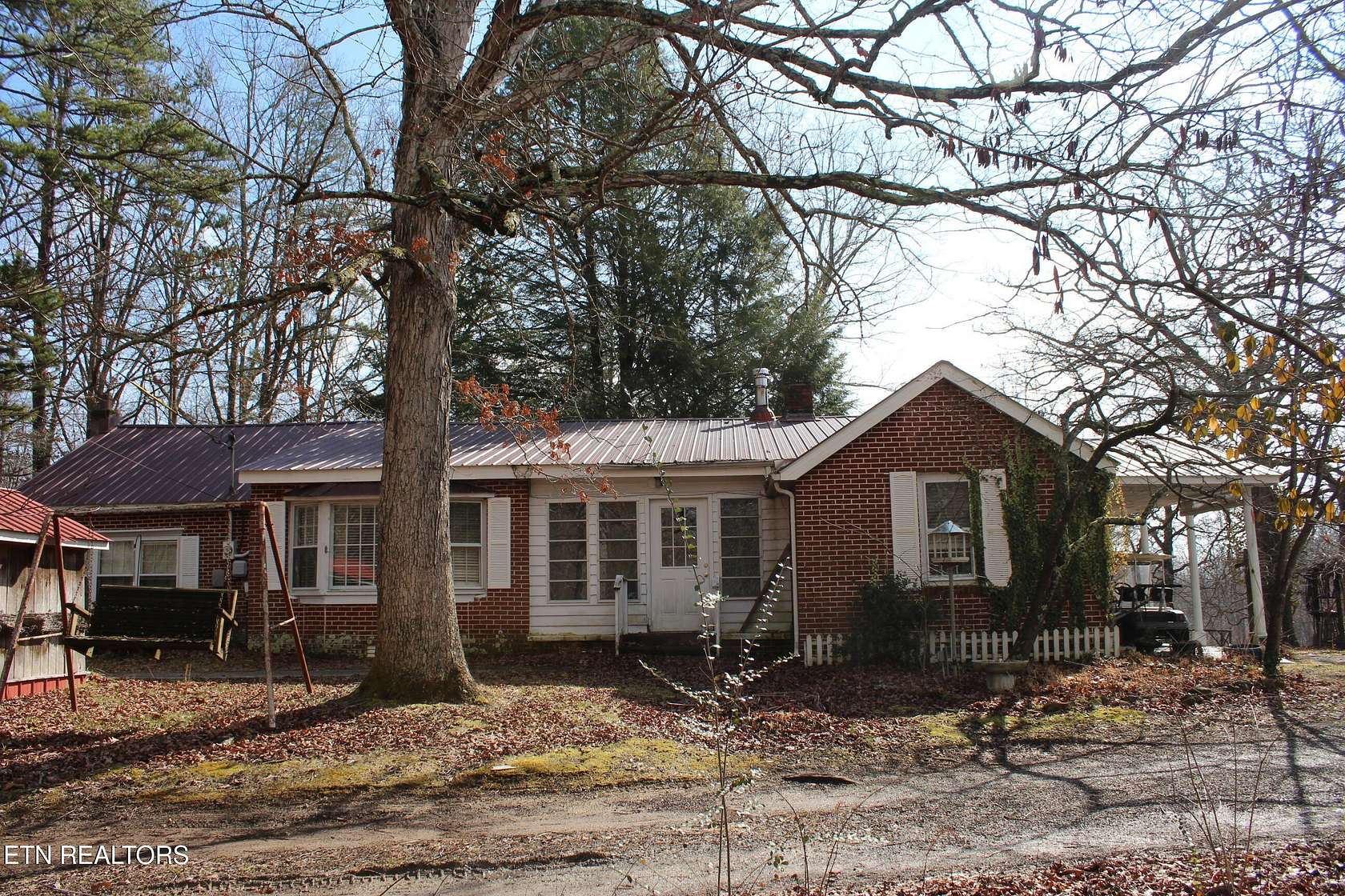 7 Acres of Residential Land with Home for Auction in Clarkrange, Tennessee