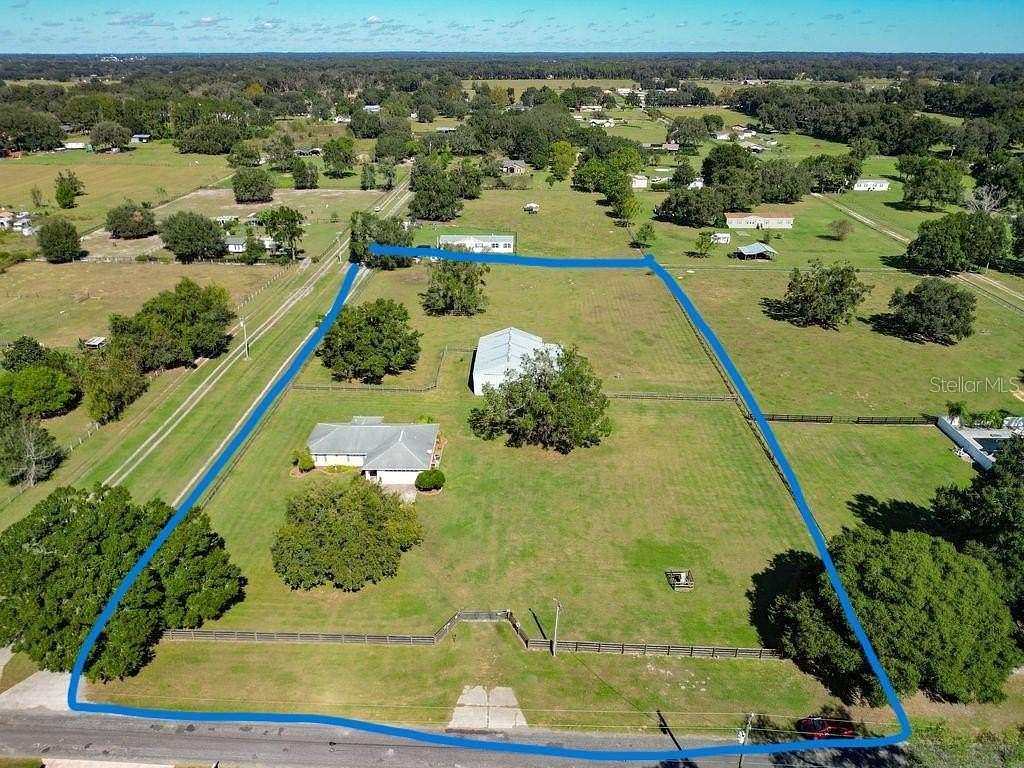 3 Acres of Land with Home for Sale in Summerfield, Florida