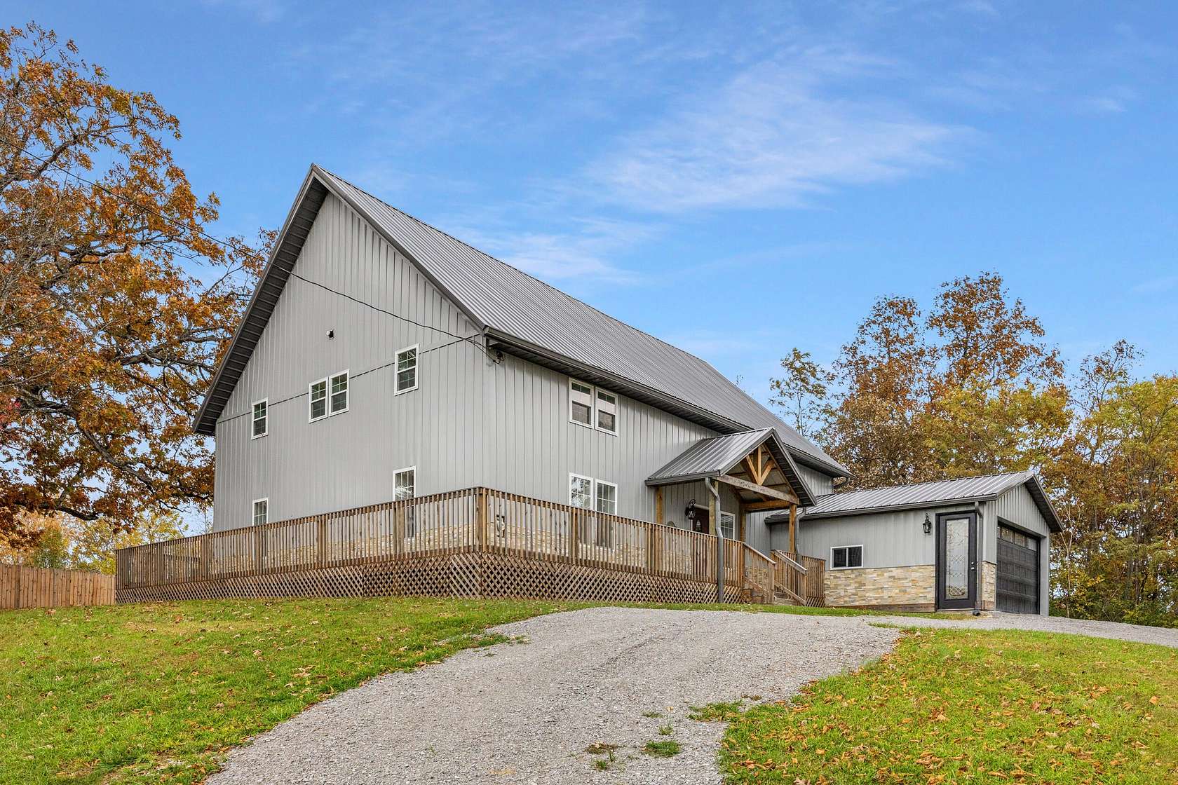 10 Acres of Residential Land with Home for Sale in Corinth, Kentucky