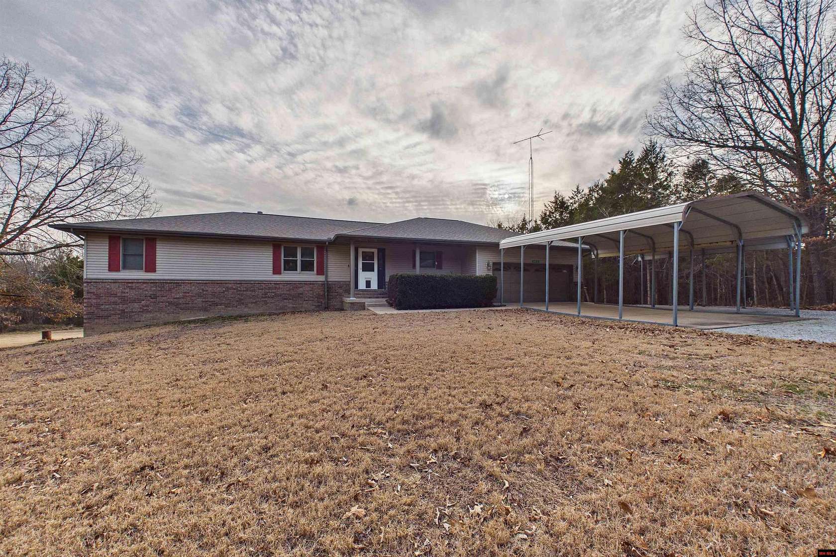 3 Acres of Residential Land with Home for Sale in Midway, Arkansas