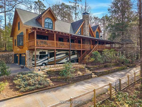 4.87 Acres of Residential Land with Home for Sale in Blue Ridge, Georgia