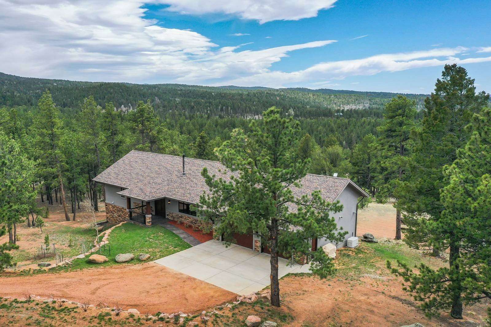 38.9 Acres of Recreational Land with Home for Sale in Florissant, Colorado